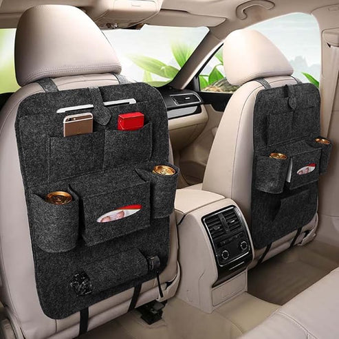 Car Seat Organizer Multi-Pocket Storage for Cars UAE