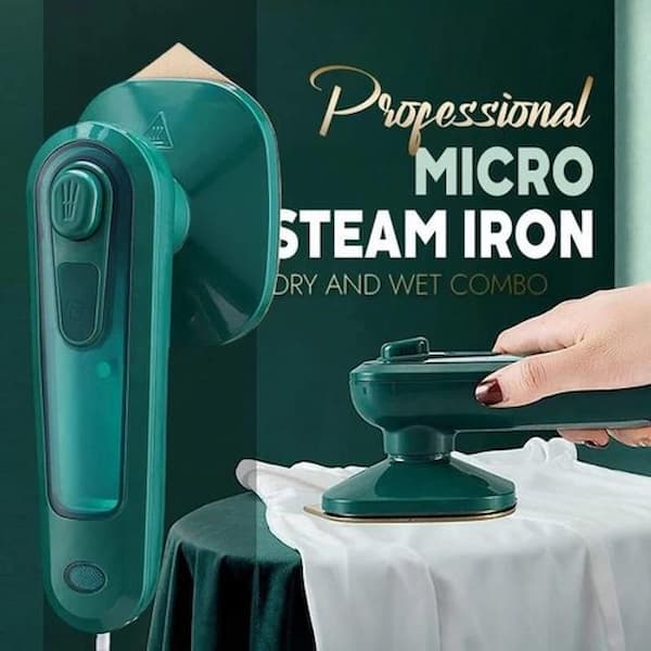 Portable Mini Electric Garment Steamer – Quick Wrinkle Removal Anywhere!